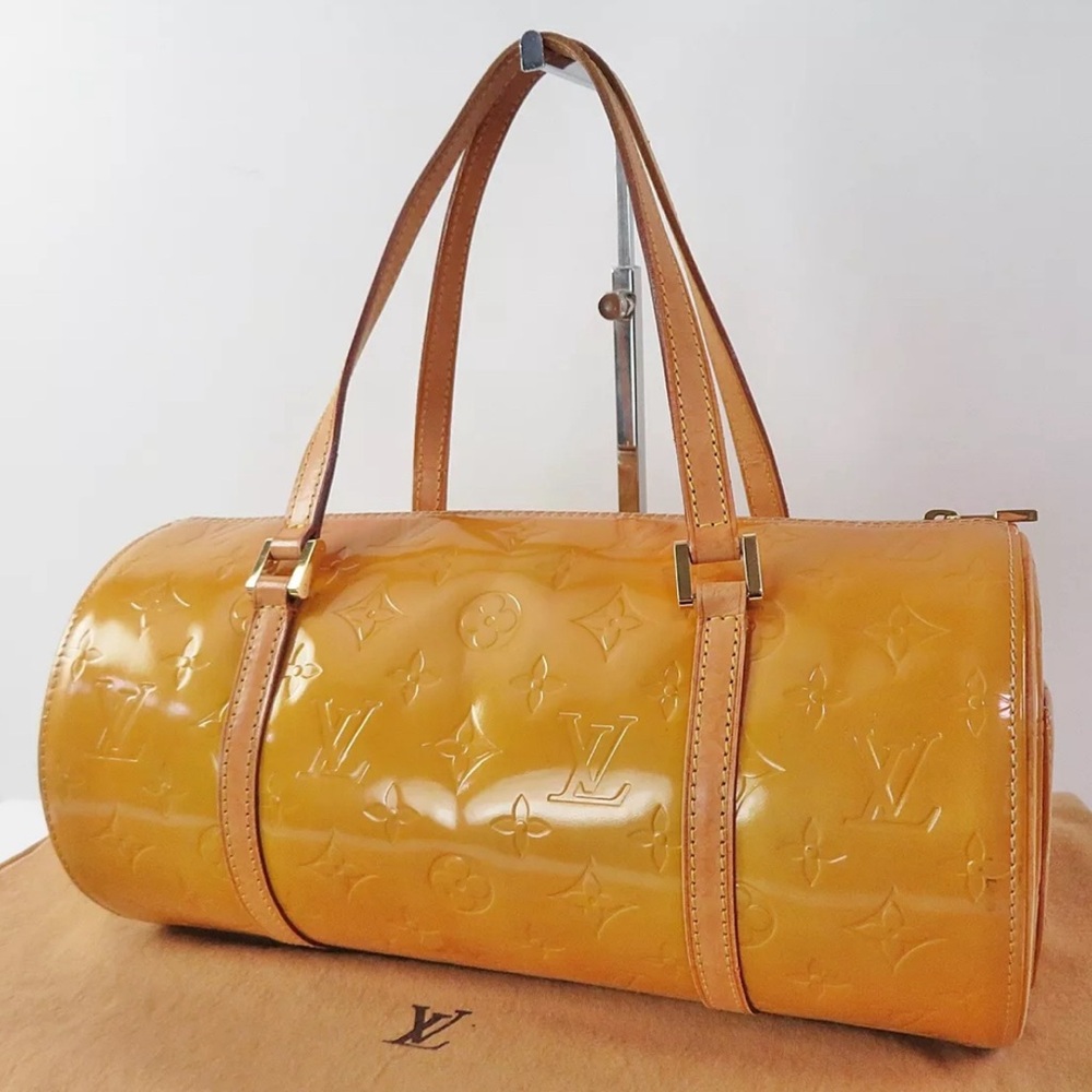 SOLD 🍀Louis Vuitton Bedford bag in yellow vernis (papillon)
